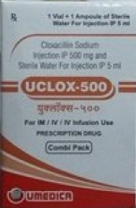 UCLOX 500 MG INJ